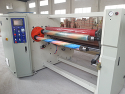 Series rewinding machine